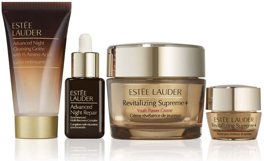 Estee Lauder The Lift & Firm sada pre starostlivosť o pleť Routine Set 5 ml + 15 ml + 30 ml + 50 ml