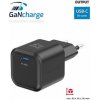 SWISSTEN SÍŤOVÝ ADAPTÉR GaN 1x USB-C 35W POWER DELIVERY ČERNÝ 22070210 Swissten