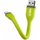 SBS Mini datový kabel Apple Lightning MFI 12cm