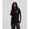 Karl lagerfeld LOGO POCKET T-SHIRT čierna