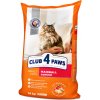 CLUB 4 PAWS Premium Hairball control pre dospelé mačky 14 kg (9337)