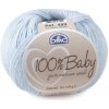 Priadza 100% BABY 50g, svetlo modrá - odtieň 071