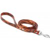 Firedog BioThane Vodítko 19 mm 2 m s rúčkou camo oranžové