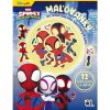 Maľovanky so svietiacimi samolepkami Spidey