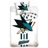San Jose Sharks obliečky na jednu posteľ TIP White