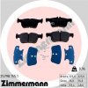 ZIMMERMANN Sada brzdových platničiek kotúčovej brzdy 25798.155.1