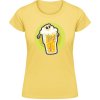 Akciové Dámske Tričko Soft-Style Gildan - Dizajn - Smrtka v pivnom pohári - Daisy - XXL - Dámske