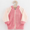 New Baby Dojčenská semišková mikina Suede clothes ružová
