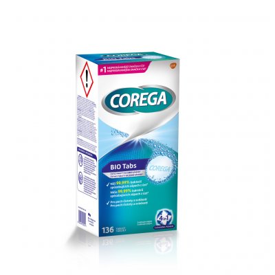 Corega Tabs bio formula 136 ks