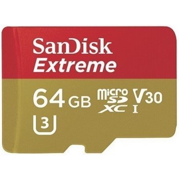 SanDisk microSDXC 64GB UHS-I U3 SDSQXAF-064G-GN6AA