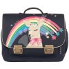 Školská aktovka Classic Midi Rainbow Deer Jeune Premier ergonomická luxusné prevedenie 30*38 cm