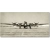 Foto obraz akrylový Starý bombardér 100x50 cm