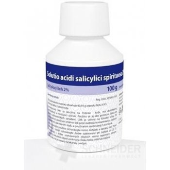 Solutio acidi salicylici spirituosa 2% sol.der.1 x 100 g