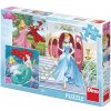 Papierové puzzle 3x55 dielikov ja som princezná