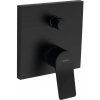 Hansgrohe Vivenis - Vaňová batéria pod omietku, 2 výstupy, matná čierna - 75416670