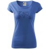 Geometria - svet - Dámske tričko Pure - 2XL ( Svetlomodrá )