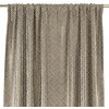 Záves AmeliaHome CASPE s multifunkčnou páskou 140x250 cm krémovo-zlatý, veľkosť 140x250