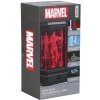 Paladone Iron Man 3D holografické krištáľové svetlo - oficiálne licencované laserom gravírované Marvel zberateľské LED svetlo, Disney tovar