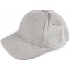 Stoklasa Bavlnená šiltovka unisex vhodná na dozdobenie šedá