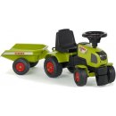 Falk Baby Claas Axos 1012C s vlečkou