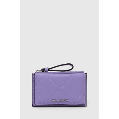 Karl Lagerfeld dámska peňaženka fialová 241W3222