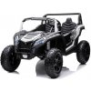 mamido Elektrické autíčko Buggy UTV Strong 24V nafukovacie kolesá biele