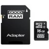 GOODRAM (Wilk Elektronik) Micro SDHC karta 16GB Class 4 + adaptér