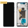 LCD Displej + Dotykové sklo + Rám Motorola Edge 60 BLUE - Originál Service Pack