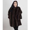 Dámsky umelý kožuch Elegant Brown Veľkosť: One Size