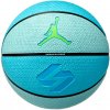 Basketbalová lopta Nike JORDAN PLAYGROUND 8P L DONCIC DEFLATED svetlomodrá,reflexný neón