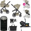 PETITE&MARS Kočík kombinovaný ICON 2v1 Mossy Green XXL RWS + Core Pro i-Size Black Grey + Báza 2025