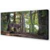 Obraz na plátne jeleň lesný 100x50 cm
