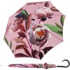 DOPPLER MANUFAKTUR Elegance Boheme Splendid - dámský luxusní deštník s potiskem květů pivoňky vícebarevný 12019-108-31