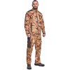 CRV CRAMBE / Maskáčová softshellová bunda - hnedá camouflage XL