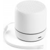 TURING. Prenosivi zvučnik od 3W i recyklovaného ABS (100% rABS) sa 4 sata autonomije - Biela