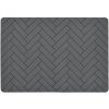 Södahl Sivé silikónové prestieranie Tiles 33x48cm