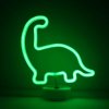 Berger Noční stolní svítidlo Led Neon Dinosaur
