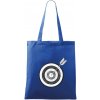 Terč na lukostreľbu - Taška bavlnená - 42 x 38 cm ( Kráľovská modrá )