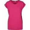 Build Your Brand Dámske tričko BY021 Hibiskus Pink