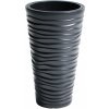 Prosperplast Kvetináč s vyberateľnou vložkou Sand Slim (39 x 75 x 39 cm (Š x V x H), antracitová) (100275823)