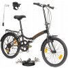 Skladací bicykel KS Cycling Foldtech rám 12 palcov koleso 20