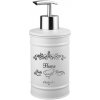 AQUALINE - NICEA dávkovač mydla na postavenie 300ml, biela 7498