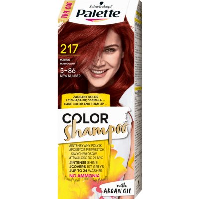 Schwarzkopf Palette Color Shampoo 217 mahagónový