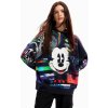 mikina Desigual Mickeygalactic Medi negro velikost: S