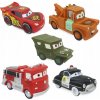 DISNEY Cars Autá Figúrky do kúpeľa Blesk McQueen 5 ks figúrok