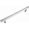 Deante Deante, nerezový lineárny odtokový žľab Slim 90cm, sifón H50, oceľová, KON_009S