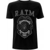 Rage Against The Machine - Grey Police Badge (Black) (tričko) X-Large