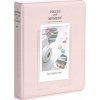 LoveInstant Fotoalbum 64dílné pro Fujifilm INSTAX Mini 12 11 40 9 8 7s EVO LiPlay Link 2 SE / Pastelově růžová
