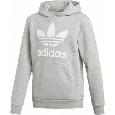 adidas originals trefoil hoodie šedá – Heureka.sk