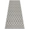 Najkoberce SIZAL FLAT 49361960 kosoštvorce, krémový / čierny 120x170 cm